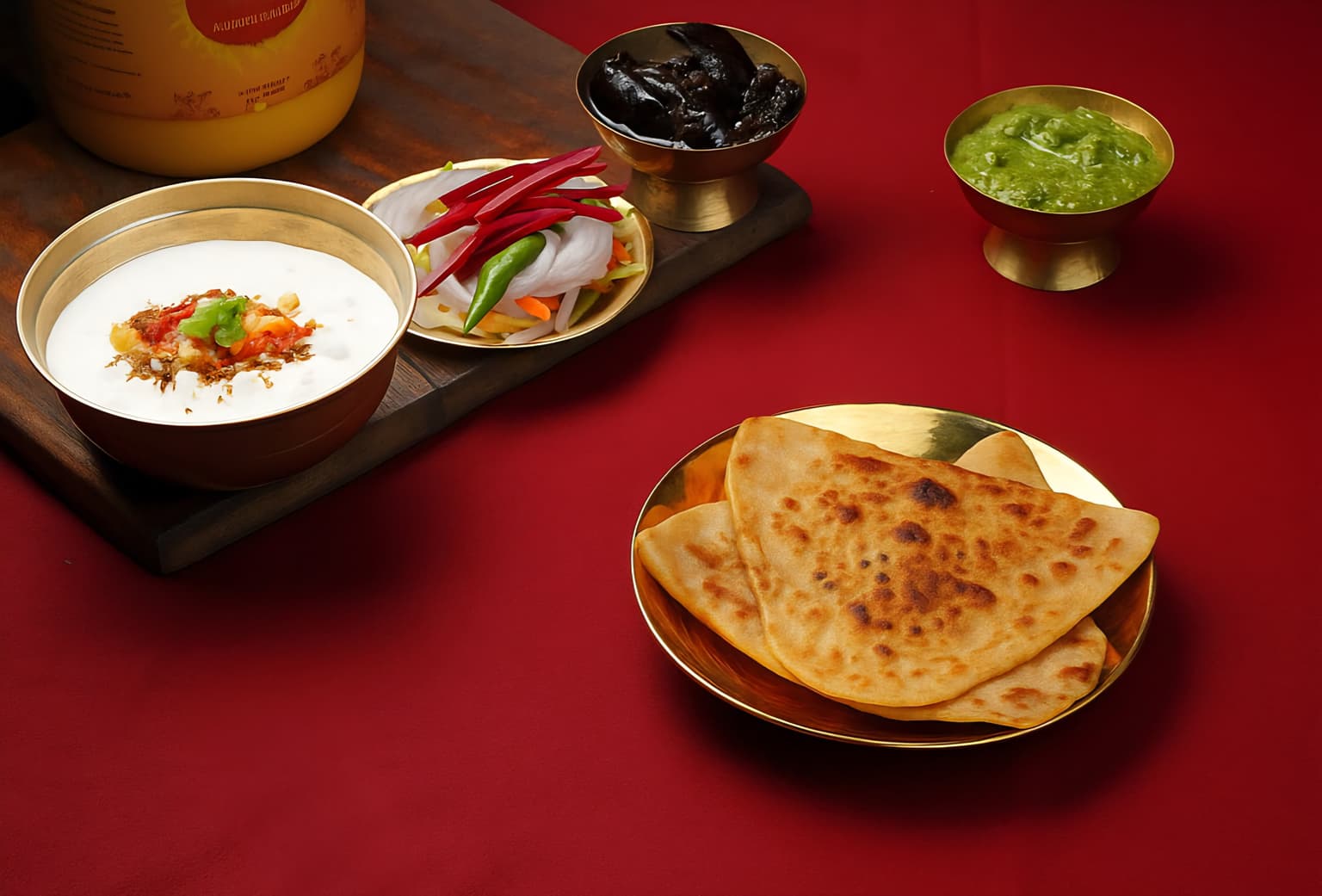 Tricone Paratha